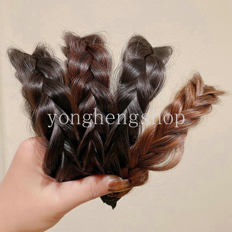 Cài Tóc Giả Thắt Bím Phong Cách Bohemia Thời Trang Cho Nữ