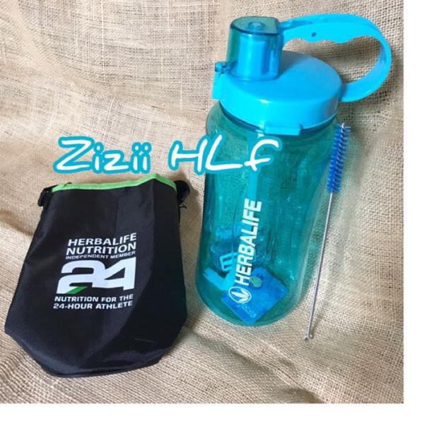 HERBALIFE Bình Đựng Nước Dung Tích 1500ml 2 Liter Màu Xanh Dương