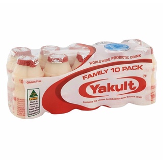  Lốc 10 Chai Sữa Chua Uống Lên Men Yakult 65ml Chai 