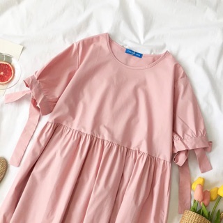 Váy hồng búp bê