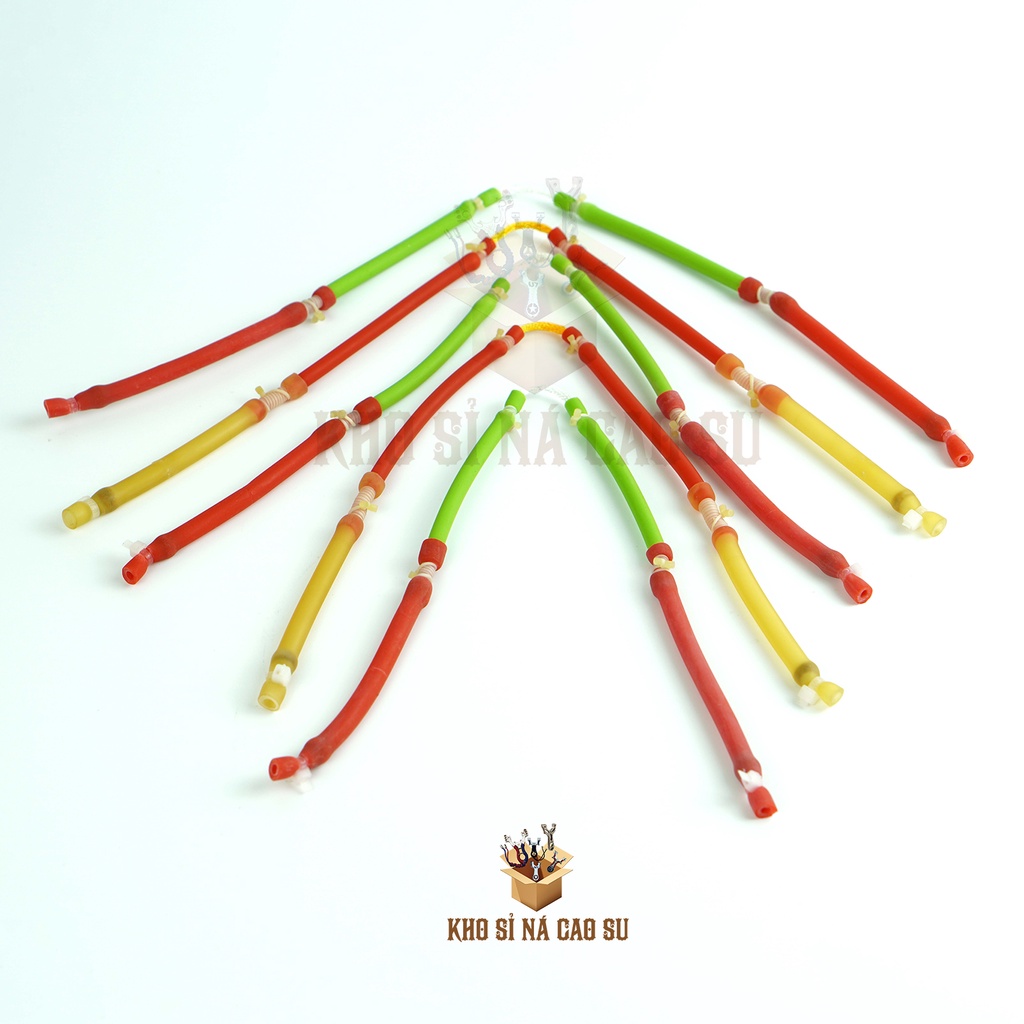5 thun cao su tròn cho ná cao su bắn cá, Mã 3060 - 2050 với hai dây kép ghép với nhau tăng chất lượng sử dụng