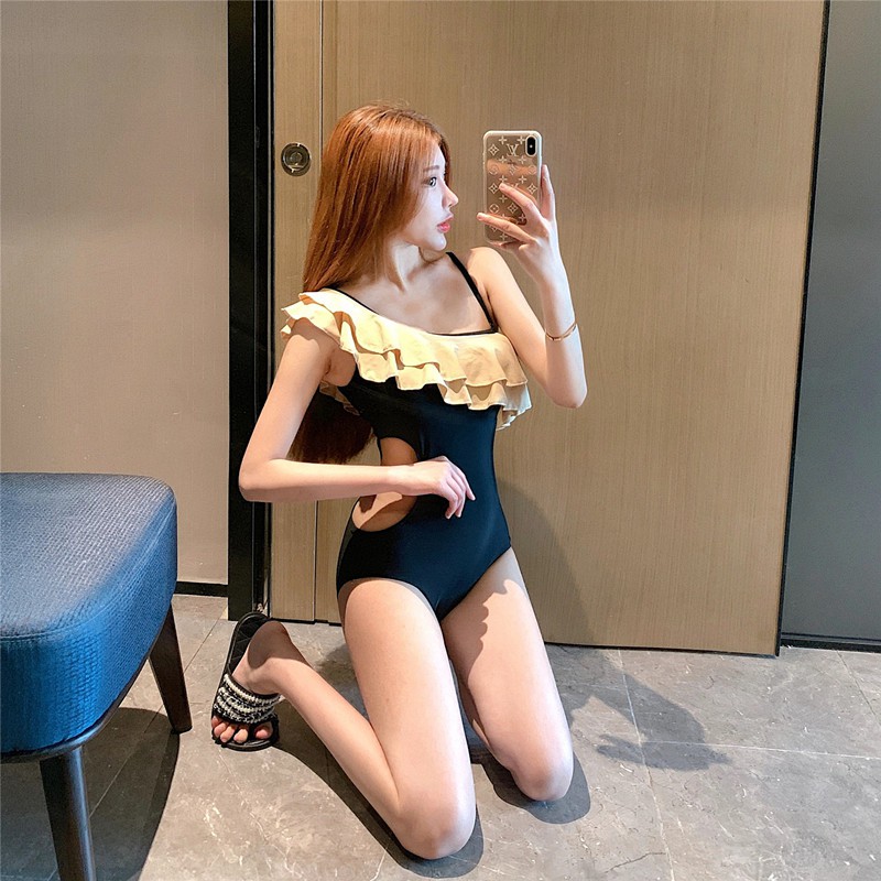 Bộ Đồ Bơi Trễ Vai Phong Cách Nhật Hàn Quyến Rũ | BigBuy360 - bigbuy360.vn