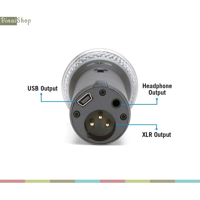 Samson Q2U - Micro USB Thu Âm Dynamic