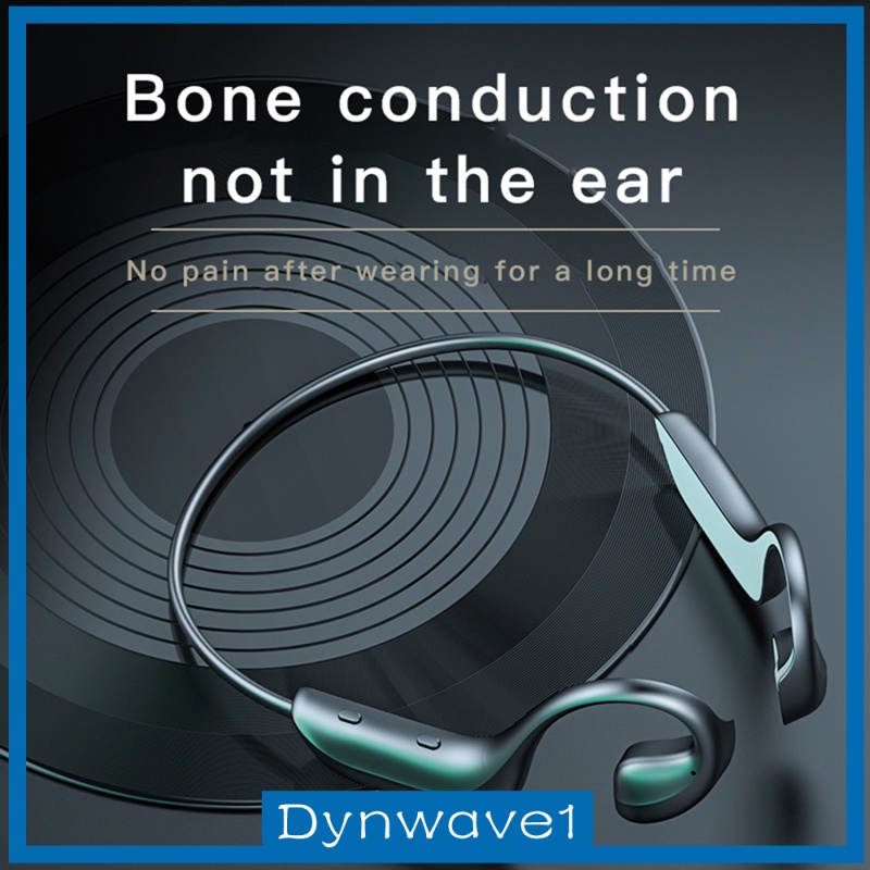 [DYNWAVE1]Open Ear Bone Conduction Headphones Bluetooth 5.1 HD Stereo for Sports