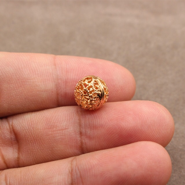 KHO SỈ  Charm bi 10mm chạm hoạ tiết siêu xinh - Hàng loại 1 cực đẹp PL040