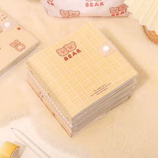 Sổ note for cube Teddy bear có bao nhựa trong