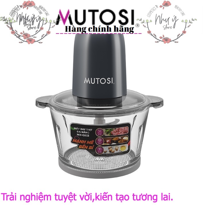 Máy xay thịt Mutosi MB G522-523.Bảo hành 12 tháng