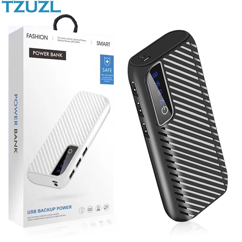 Pin sạc dự phòng TZUZL 10000mah cổng usb tiện dụng