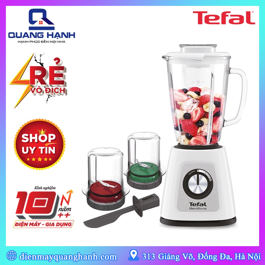 [Mã 267ELSALE hoàn 7% đơn 300K] [Hàng chính hãng] Máy xay sinh tố Tefal BL438166 800W