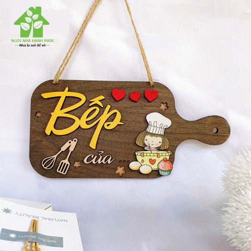 BẢNG GỖ TRANG TRÍ NHÀ BẾP 🍀FREESHIP 50k🍀 Bảng gỗ decor BM_010 siêu đẹp, siêu chất🌈Tặng kèo móc treo tường🌈