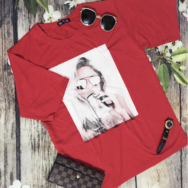 ÁO THUN NỮ COTTON OVERSIZE