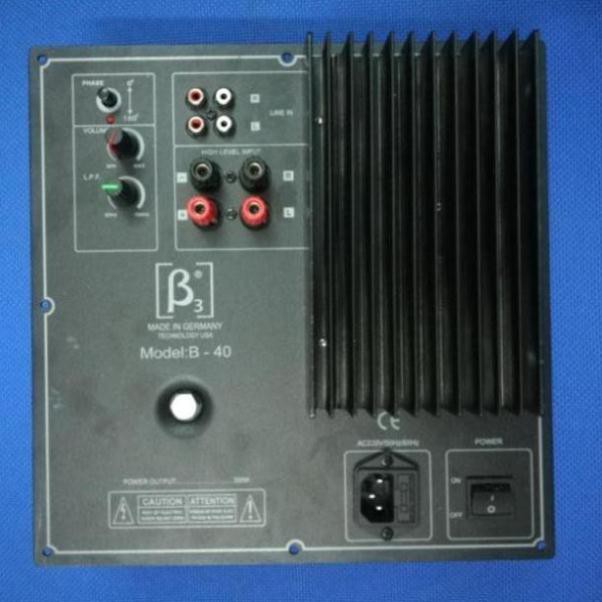 Mạch loa sub điện 4 sò nguồn xuyến 500w
