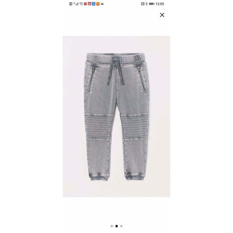 Quần nỉ jogger H&M cho bé trai