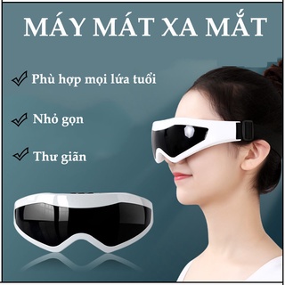 Máy massage mắt - kính massage mắt công nghệ từ tính giảm áp lực mắt, giảm mỏi mắt