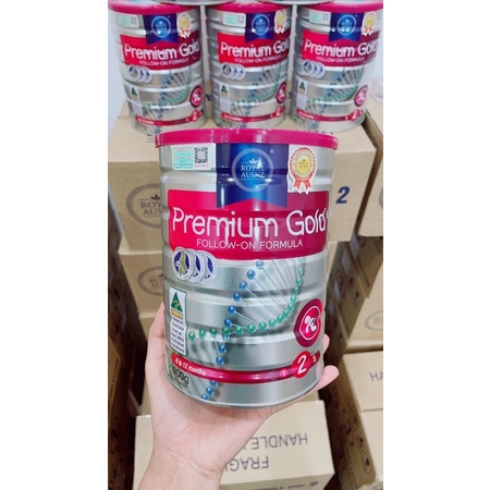 SỮA HOÀNG GIA ÚC PREMIUM GOLD 2 LOẠI 900G [HÀNG CHÍNH HÃNG - Date 2023]