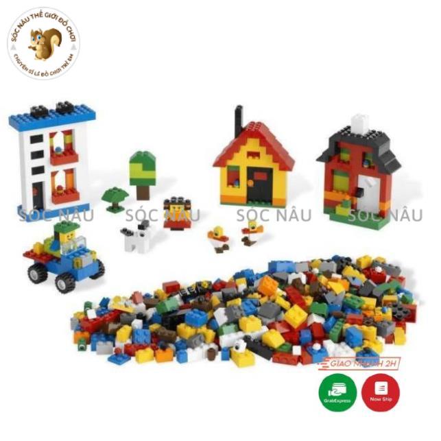 BỘ LEGO 1000 CHI TIẾT - ĐỒ CHƠI GIÁO DỤC/ Bộ ghép hình cho bé luyện tính kiên nhẫn, sáng tạo, 1000 PCS