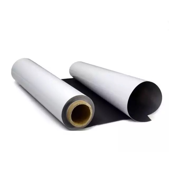 Nam Châm Dẻo Phủ Nhựa PVC Màu Trắng - Kích Thước 100x62cm Dày 0.5mm