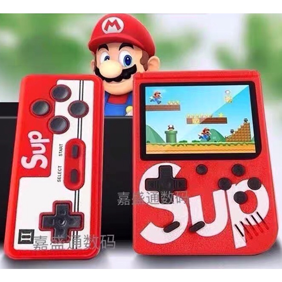 Máy Chơi Game Cầm Tay Sup 400 Trò Chơi Kèm Máy - Máy Gaming ConTra, Ăn Nấm Super Mario