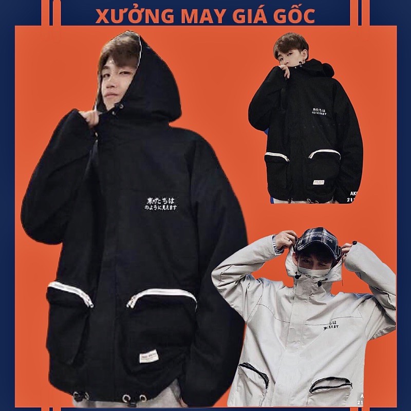 🎆𝐇𝐎𝐓𝐓𝐑𝐄𝐍𝐃🎆 015 Áo Khoác KaKi Cặp Nam,Nữ Kaki 2 Lớp Bomber Jackets Hàng Unisex Hottrend