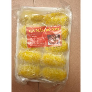 xôi gà nấm mini thơm ngon