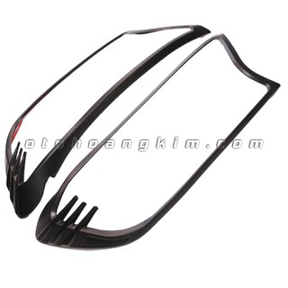 Viền đèn trước Triton [2015-2020] đen - 8860