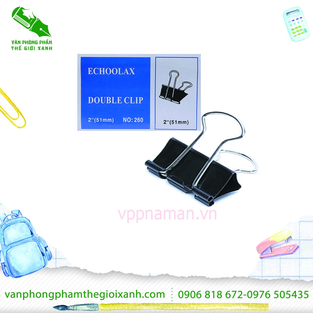 Kẹp bướm đen 15mm, 19mm,25mm,32mm,41mm,51mm