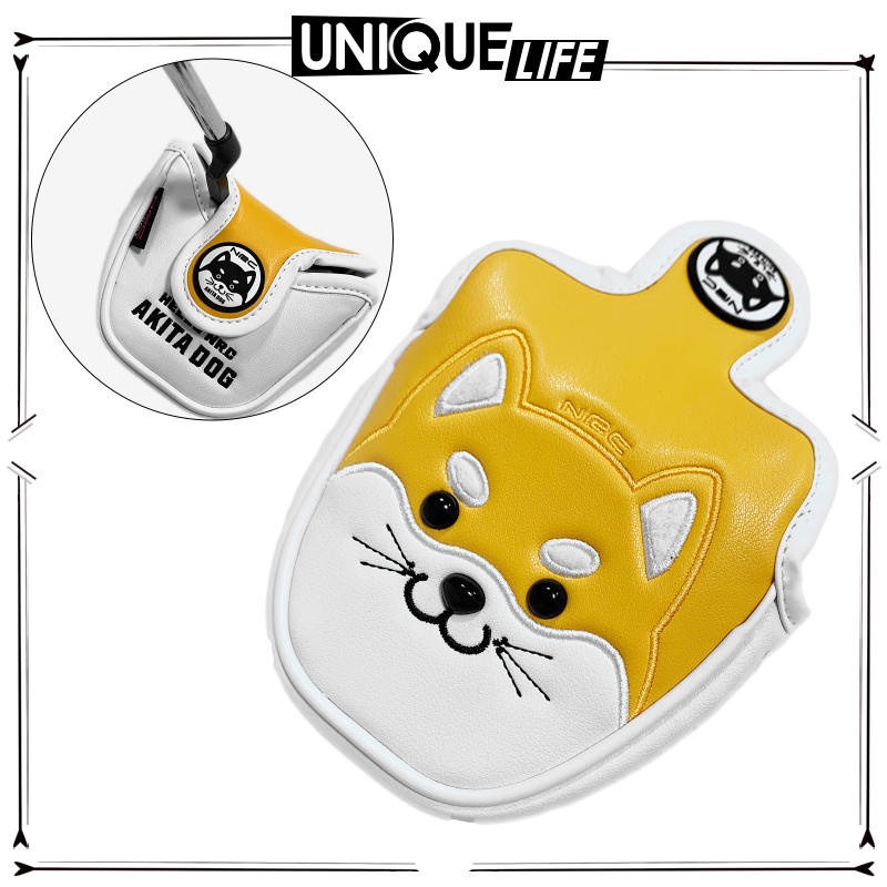 Vỏ Bọc Bảo Vệ Đầu Gậy Đánh Golf Từ Tính Hình Vuông Siêu Bền Shiwaki4