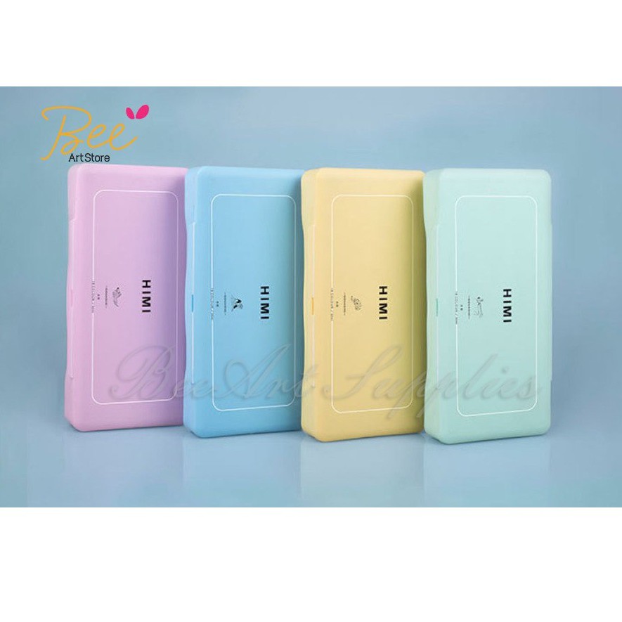 Màu Gouache Himi Dạng Thạch Bộ 18 và 24 màu Himi màu nước