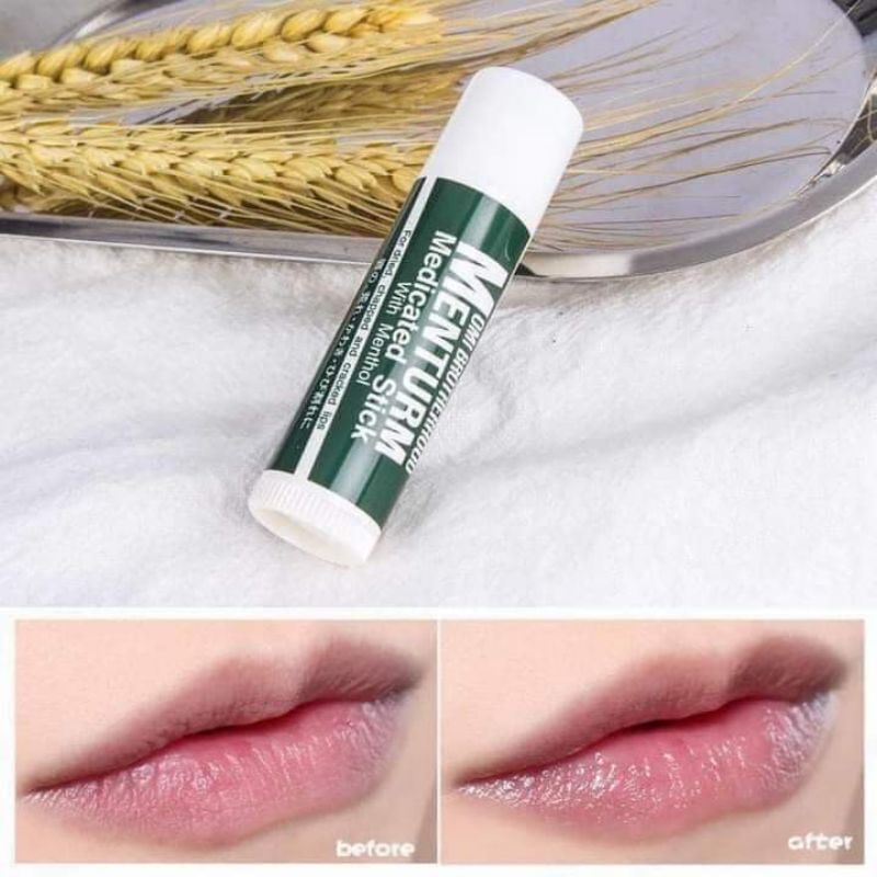 Son Dưỡng Mềm Môi Omi Mentholatum Medicated Stick Nội địa Nhật 4g