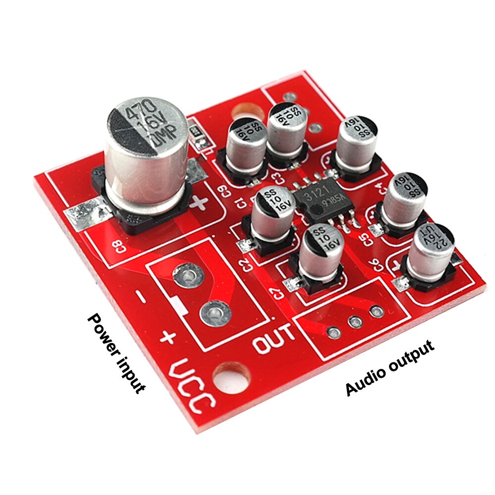 Bảng Mạch Khuếch Đại Âm Thanh AIDEEPEN BA3121 DC 5-15V Chống Ồn Chuyên Dụng Cho Xe Hơi / Máy Tính