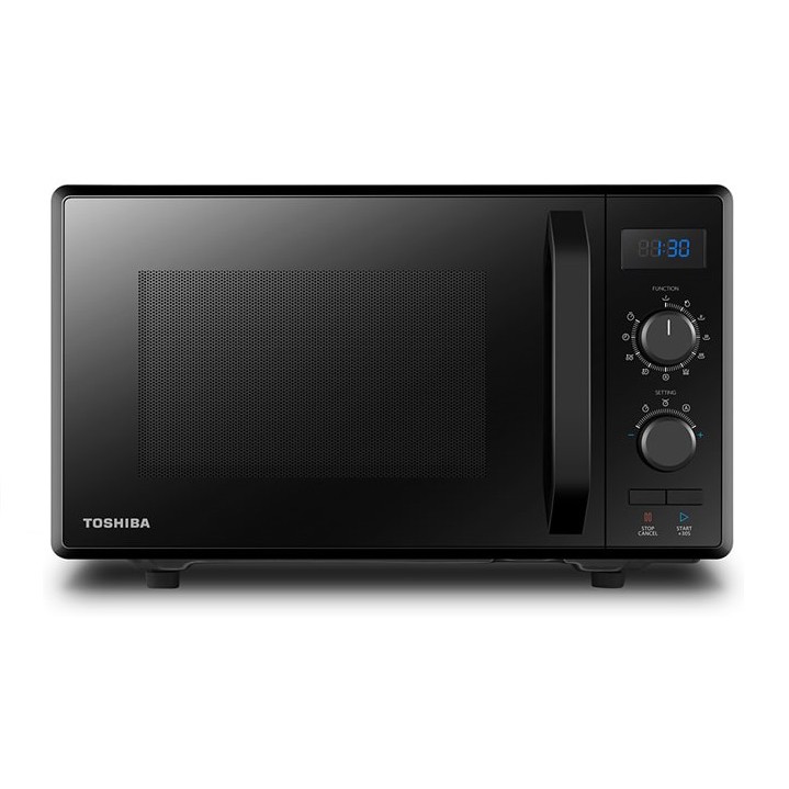 [Mã ELHADEV giảm 4% đơn 300K] Lò vi sóng cơ có nướng Toshiba MW2-AG24PC(BK) 24L - Hàng chính hãng - Nhập khẩu Thái Lan