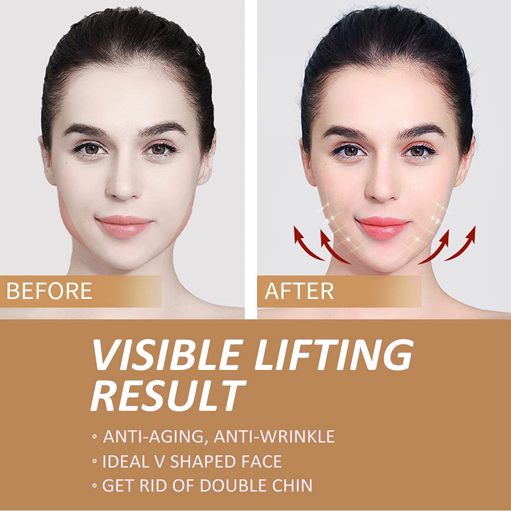Đai đeo thon gọn mặt JUNLAIKANG nâng cơ tạo cằm chữ V chống lão hóa không đau