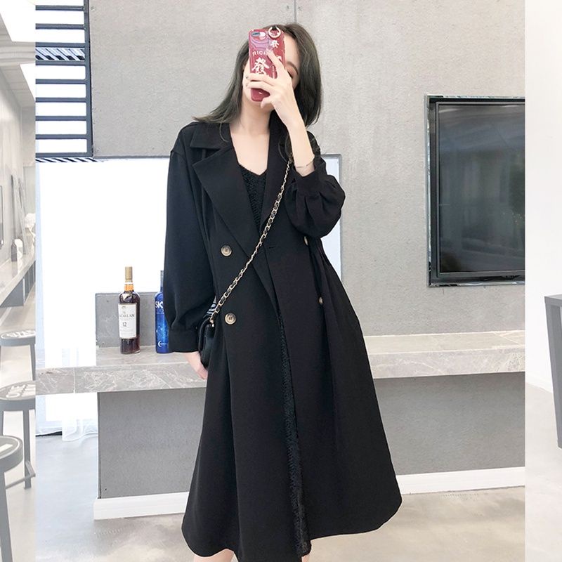 Măng tô hàng si chốt đơn trên livetream