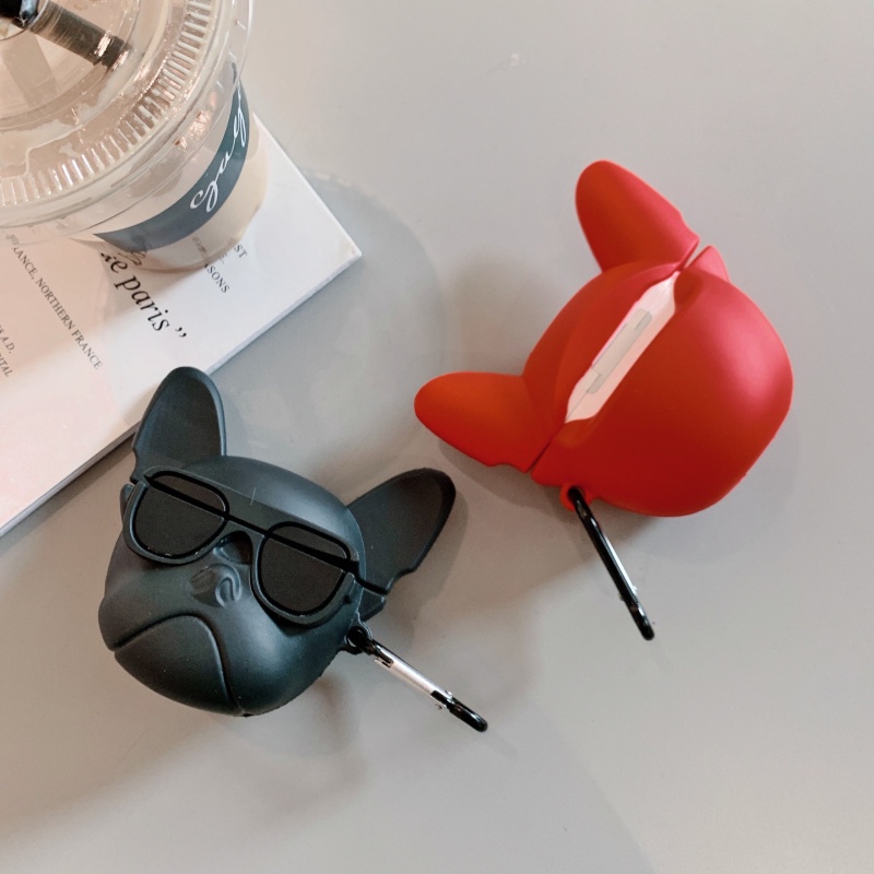 Vỏ bọc silicon bảo vệ hộp sạc tai nghe Airpods 3/ 3 họa tiết quái vật Night Evil độc đáo chống sốc tiện dụng
