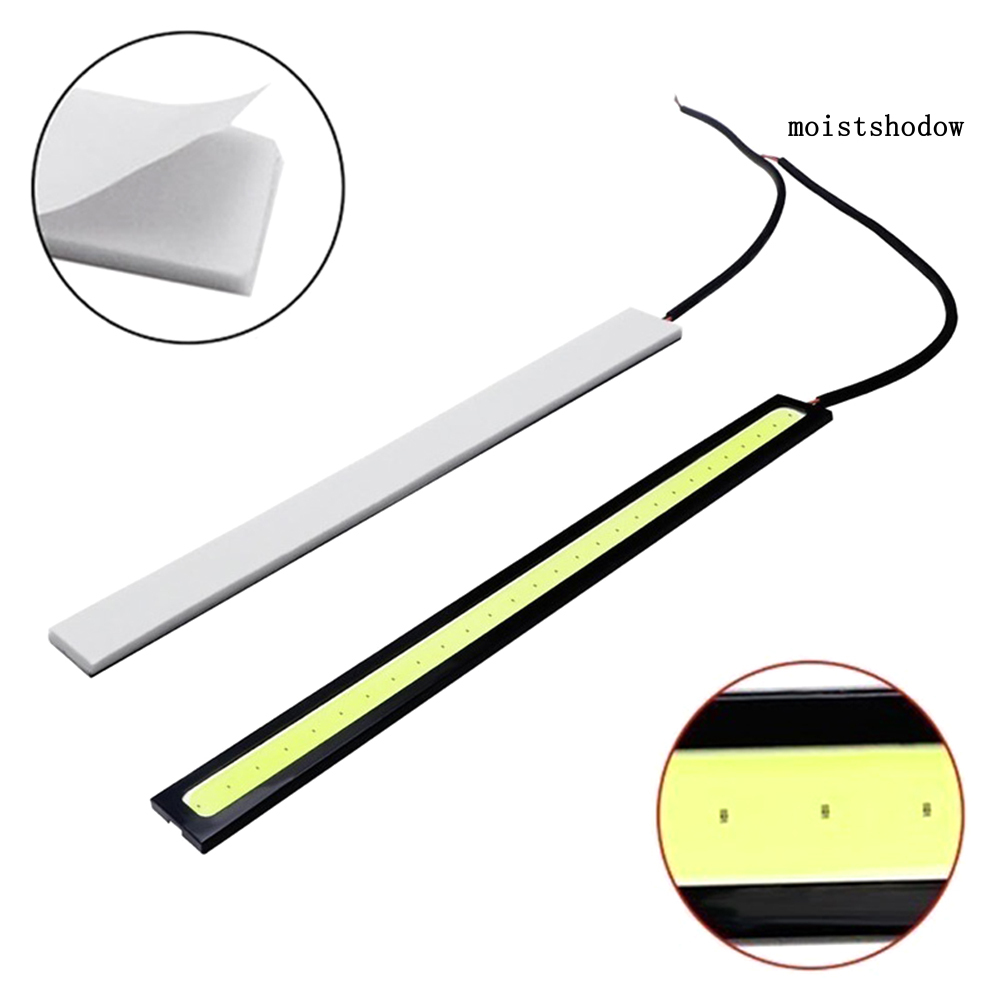 1 Cặp Đèn Led Cob Chạy Ban Ngày 17cm Cho Xe Hơi