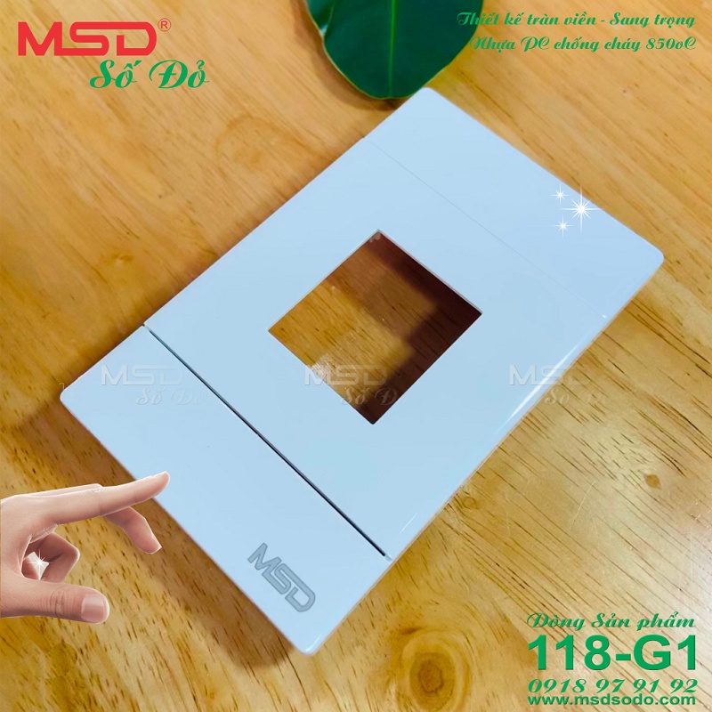 MẶT CB CÓC - DÒNG 118G1 - MÀU TRẮNG TUYẾT
