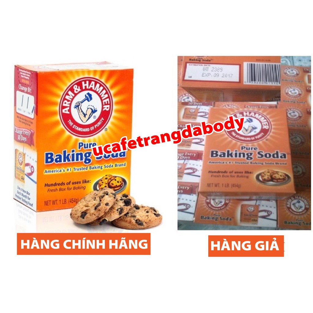 Bột Baking Soda đa công dụng khử mùi, tẩy rửa, làm bánh, chăm sóc da 454g