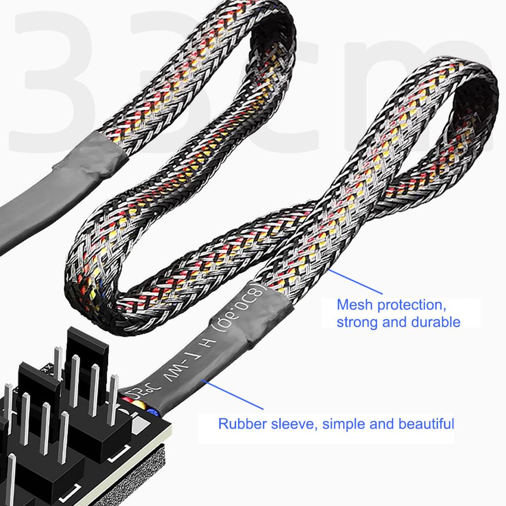 Hub Chia Quạt Làm Mát 5 Chiều 4 Pin