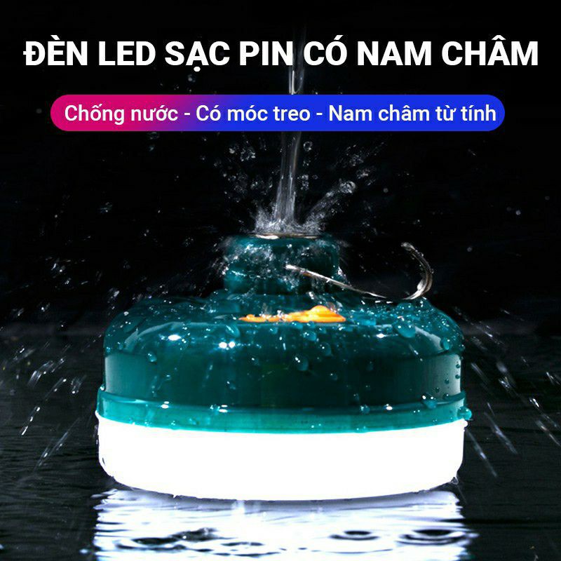 BÓNG LED SẠC PIN CÓ NAM CHÂM