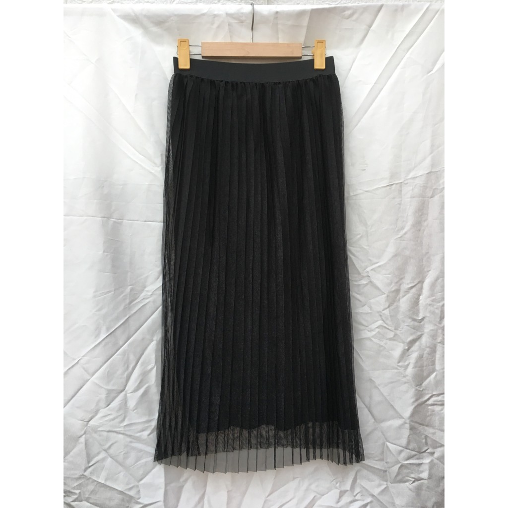 Chân váy dập ly voan dài tiểu thư(freesize) | BigBuy360 - bigbuy360.vn