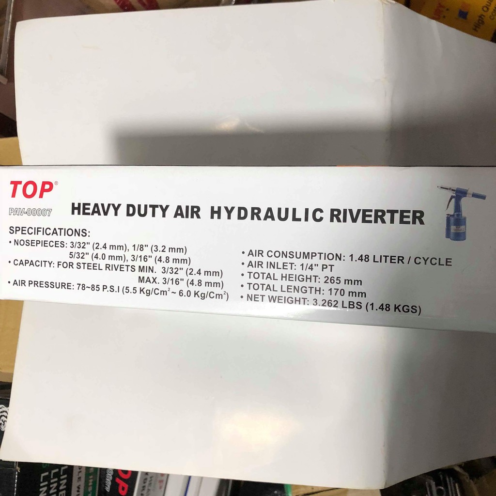 Súng rút đinh rive hơi TOP PAV-00007