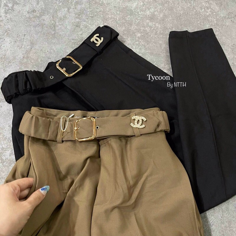 Quần baggy nữ, quần Tây công sở nữ chất tuyết mưa đẹp