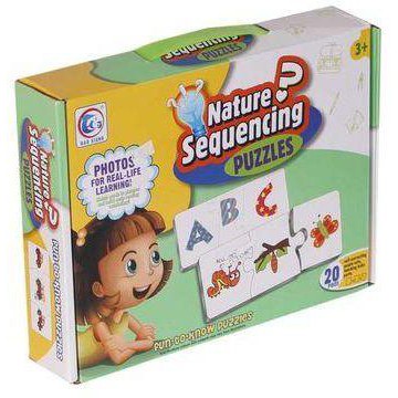 [Đồ chơi trí tuệ] Đồ chơi ghép hình 3 bước phát triển Nature Sequencing Fun to grow match it _Shop 1108