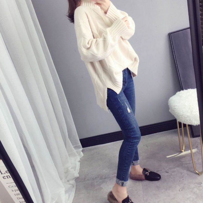 Áo len cổ lọ phong cách Hàn Quốc L096 | BigBuy360 - bigbuy360.vn