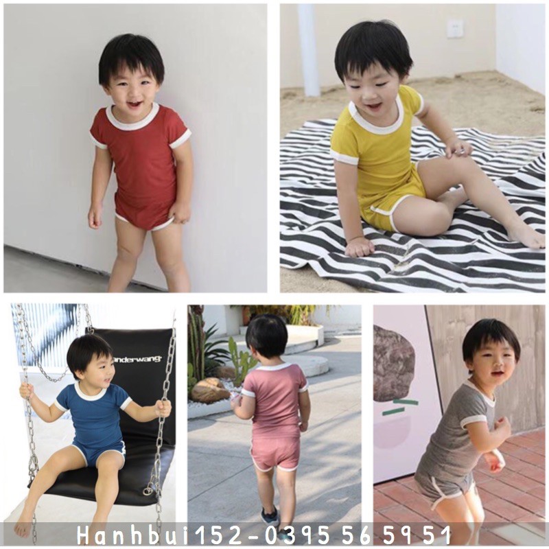 [HÀNG CHUẨN QUẢNG CHÂU] Bộ cộc Minky mom cho bé mẫu mới 2021 MINKY MOM CHÍNH HÃNG