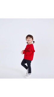 Áo len đỏ Zara xuất dư