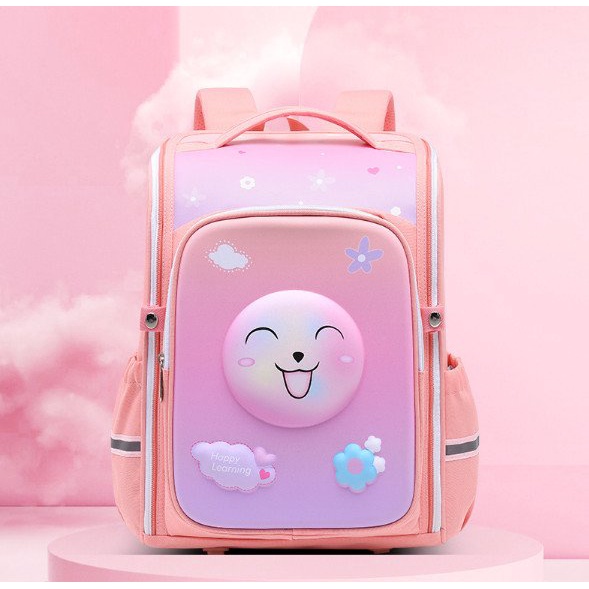 BALO CHỐNG GÙ HÀNG CAO CẤP HÌNH CÔNG CHÚA CHO CHO HỌC SINH CẤP 1,CẶP SÁCH CHO BÉ TRAI GÁI TIỂU HỌC IN NỔI 3D CAO CẤP