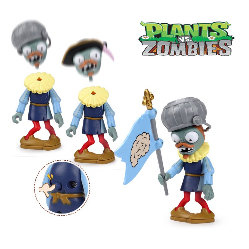 Mô hình nhân vật Game Plants vs. Zombies