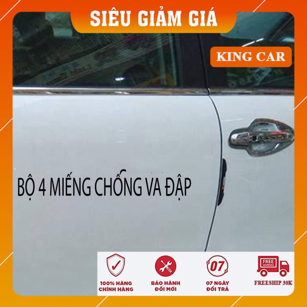 Nẹp cửa xe ô tô, bộ 4 nẹp chống va đập cửa ô tô có in logo theo hãng xe (có cả trơn) - Shop KingCar
