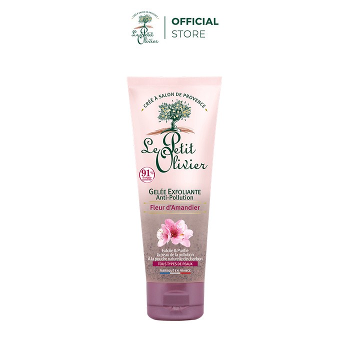 Gel tẩy tế bào chết Anti-Pollution Hoa Hạnh Nhân 75ML